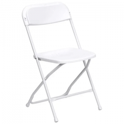 White Folding Chair